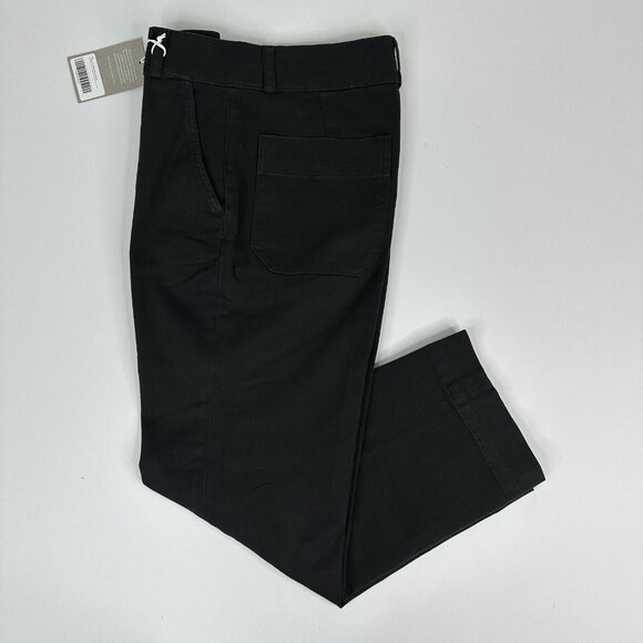 Everlane Women’s NWT Black Organic Cotton Straight-Leg Denim‎ Pant 8/W30/L26 - Picture 2 of 13